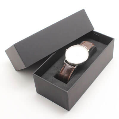 Latest design gift paper watch packaging box